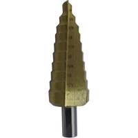 JET-KUT&reg; Super Premium M35 Step Drill, 3/16" - 1/2" , 1/16" Increments, High Speed Steel Nia-Chem Ltd.