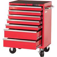 PRC2707 Pro Series Roller Cabinet, 7 Drawers, 27" W x 16" D x Red Nia-Chem Ltd.