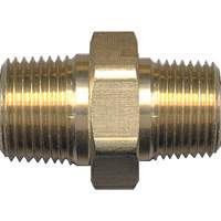 Hex Nipple, Brass, 3/4" x 1/2", NPT x NPT Nia-Chem Ltd.