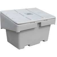 Salt Sand Container SOS, 48" x 33" x 34", 18.5 cu. Ft., Grey Nia-Chem Ltd.