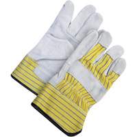 Gants d'ajusteur classiques, Taille unique, Paume en Cuir de vache refendu, Doublure en Molleton Nia-Chem Ltd.
