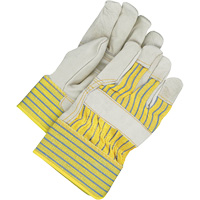 Fitters Gloves with Patch Palm, One Size, Grain Cowhide Palm, Fleece Inner Lining NJC465 | Nia-Chem Ltd.
