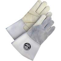 Gants de soudage en cuir fleur utilitaire Gander Brand, Cuir fleur de vache, Taille Grand Nia-Chem Ltd.