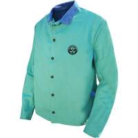 Veste de soudage Gander Brand Banox FR, Coton/Cuir, 2T-Grand, Vert Nia-Chem Ltd.