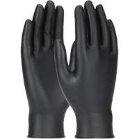 Gants jetables ambidextres Grippaz Skins, Petit, Nitrile, 6 mils, Sans poudre, Noir Nia-Chem Ltd.
