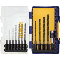 Jeu de forets s&eacute;rie courte, 12 morceaux, Acier rapide Nia-Chem Ltd.