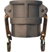 Global Cam & Groove Coupler, Aluminum, Type D, 2", Female NPT, 250 PSI Nia-Chem Ltd.