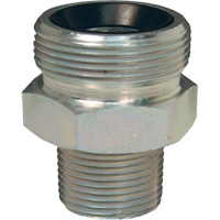 Boss Ground Joint Spud, Iron, 2", Male NPT Nia-Chem Ltd.