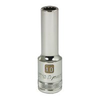 Douille m&eacute;trique, 10 mm, Prise 1/2", 12 pans, Profond Nia-Chem Ltd.