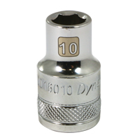 Douille m&eacute;trique, 10 mm, Prise 1/2", 6 pans Nia-Chem Ltd.
