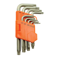 Jeu de cl&eacute;s hexagonales, 9 mcx, Torx Nia-Chem Ltd.