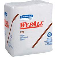 WypAll<sup>®</sup> L20 Single-Use Towels, All-Purpose, 12-1/2" L x 12" W NJJ030 | Nia-Chem Ltd.