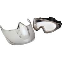 Lunettes de s&eacute;curit&eacute; Capstone Shield avec &eacute;cran facial amovible, Lentille Transparent, Antibu&eacute;e, Ventilation Directe/Ferm&eacute; Nia-Chem Ltd.