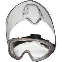Lunettes de s&eacute;curit&eacute; Capstone Shield avec &eacute;cran facial amovible, Lentille Transparent, Antibu&eacute;e, Ventilation Directe/Ferm&eacute; Nia-Chem Ltd.