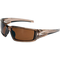Uvex Hypershock Safety Glasses, Espresso Lens, Anti-Scratch/Polarized, ANSI Z87+ Nia-Chem Ltd.