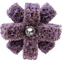 Scotch-Brite Cross Buff, BF-XB, 1-1/2" Dia., Medium Grit, Aluminum Oxide Nia-Chem Ltd.