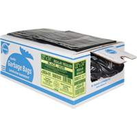 2600 Series Industrial Garbage Bags, Regular, 24" W x 22" L, Black Nia-Chem Ltd.
