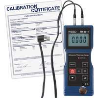 Thickness Gauge with ISO Certificate, Digital Display, Ultrasound, 0.05" to 7.9" (1.5 mm to 200 mm) Range NJW234 | Nia-Chem Ltd.