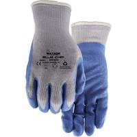 Gants enduits Stealth Blue Chip, Grand, R&ecirc;vetement Latex de caoutchouc, Calibre 10, Enveloppe en Polyester Nia-Chem Ltd.