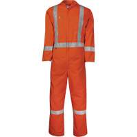 Westex UltraSoft&reg; Unlined Contractor Coveralls, Size 2X-Large, Orange, 8.7 cal/cm² Nia-Chem Ltd.