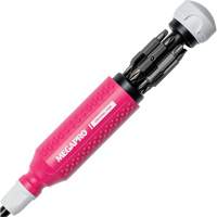 Tournevis multi embouts Original Pink 15-en-1, 8-37/50" lo, Prise Textur&eacute; Nia-Chem Ltd.