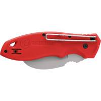 FastBack Hawk Bill Folding Knife, 2-1/4" Blade, Stainless Steel Blade, Plastic Handle Nia-Chem Ltd.