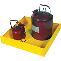 Flexible Ultra-Utility Tray, 12" lo x 12" la x 4,8" h, Cap. de d&eacute;versement 1,5 gal. US Nia-Chem Ltd.