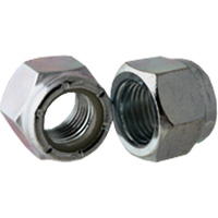 Nylock Nut, 5/16"-18 Dia., Zinc Cr+3, Coarse Nia-Chem Ltd.