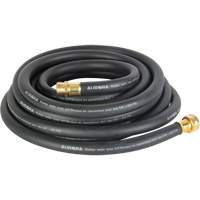 Contractor Duty Rubber Hose, Rubber, 5/8" dia. x 25' Nia-Chem Ltd.