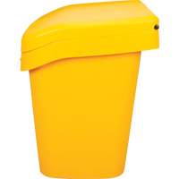 Salt & Sand Storage Bins, With Hasp, 21" x 27" x 26", 4.24 cu. ft., Yellow Nia-Chem Ltd.