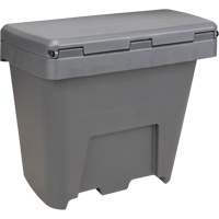 Salt & Sand Storage Bins, With Hasp, 21" x 27" x 26", 4.24 cu. ft., Grey Nia-Chem Ltd.