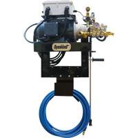 575V Wall Mounted Hot & Cold Water Pressure Washer, Electric, 1900 PSI, 4 GPM Nia-Chem Ltd.
