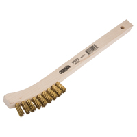 Small Cleaning Scratch Brushes, Brass, 2 x 9 Wire Rows, 8-5/8" Long Nia-Chem Ltd.