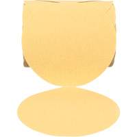 Disque abrasif dor&eacute; en rouleau 216U Stikit, 6" dia., Grain 80, Oxyde d'aluminium Nia-Chem Ltd.