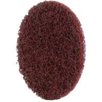 Disque de conditionnement de surface Roloc Scotch-Brite, 1" dia., Grain Moyen, Oxyde d'aluminium Nia-Chem Ltd.