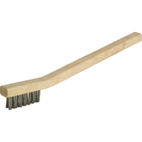 Petites brosses industrielles de nettoyage, Acier inoxydable, 3 x 7 rangs de fils, Longueur 7-3/4" Nia-Chem Ltd.