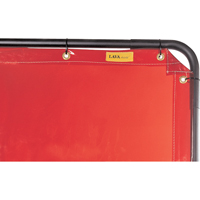 Rideau Lavashield, 68,5" x 68,5", Transparence &eacute;lev&eacute;, Orange Nia-Chem Ltd.