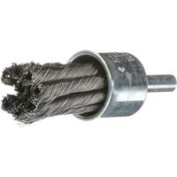 Knot Wire End Brush, 1" Dia., 0.02" Wire Dia., 1/4" Shank Nia-Chem Ltd.