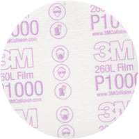 Disque de finition en pellicule Hookit, dia 5", Grain P1000, Oxyde d'aluminium Nia-Chem Ltd.