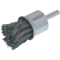 Economy Knot Wire End Brush, 3/4" Dia., 0.02 Wire Dia., 1/4" Shank Nia-Chem Ltd.