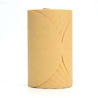 Rouleau de disques abrasifs dor&eacute;s en papier Stikit 216U, 6" dia., Grain P320, Oxyde d'aluminium Nia-Chem Ltd.