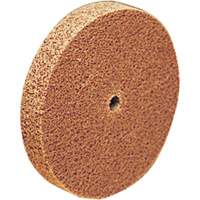 Meule d'abrasion et de polissage unitaris&eacute;e Scotch-Brite, 6" x 1/8", Arbre de 1/2", Grain de Cors&eacute;, Oxyde d'aluminium Nia-Chem Ltd.