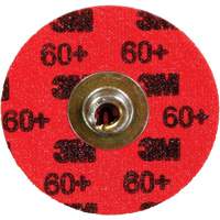 Disque &agrave; d&eacute;ligner durable II Roloc Cubitron, 2" dia., Grain 60+, C&eacute;ramique Nia-Chem Ltd.