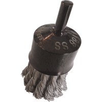 Knotted Wire End Brushes, 1" Dia., 0.014" Wire Dia., 1/4" Shank Nia-Chem Ltd.