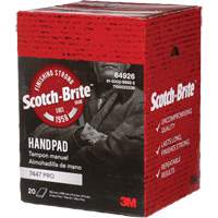 Scotch-Brite 7447 Hand Pads, Aluminum Oxide, 9" x 6", Very Fine Grit Nia-Chem Ltd.