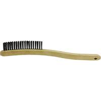 Scratch Brush, Stainless Steel, 3 x 19 Wire Rows, 13-11/16" Long Nia-Chem Ltd.