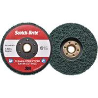 Scotch-Brite Clean & Strip XT Pro Extra Cut Disc, 4-1/2" Dia., Extra Coarse Grit, Aluminum Oxide Nia-Chem Ltd.