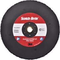 Scotch-Brite Clean & Strip XT Pro Disc, 7" Dia., Extra Coarse Grit, Silicon Carbide Nia-Chem Ltd.