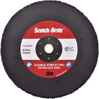 Scotch-Brite Clean & Strip XT Pro Extra Cut Disc, 7" Dia., Extra Coarse Grit, Aluminum Oxide Nia-Chem Ltd.