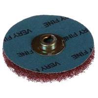 Disque HS de polissage et de brossage &agrave; changement rapide Standard Abrasives, 2" dia., Grain Tr&egrave;s fin, Oxyde d'aluminium Nia-Chem Ltd.